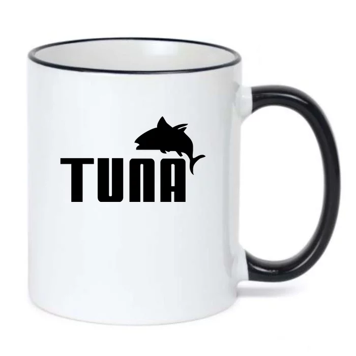 Tuna Mens Funny Black Color Changing Mug