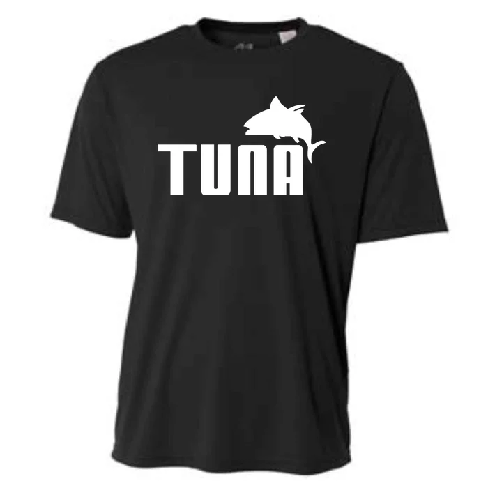 Tuna Mens Funny Cooling Performance Crew T-Shirt