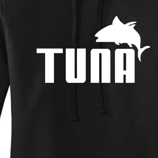 Tuna Mens Funny Women's Pullover Hoodie