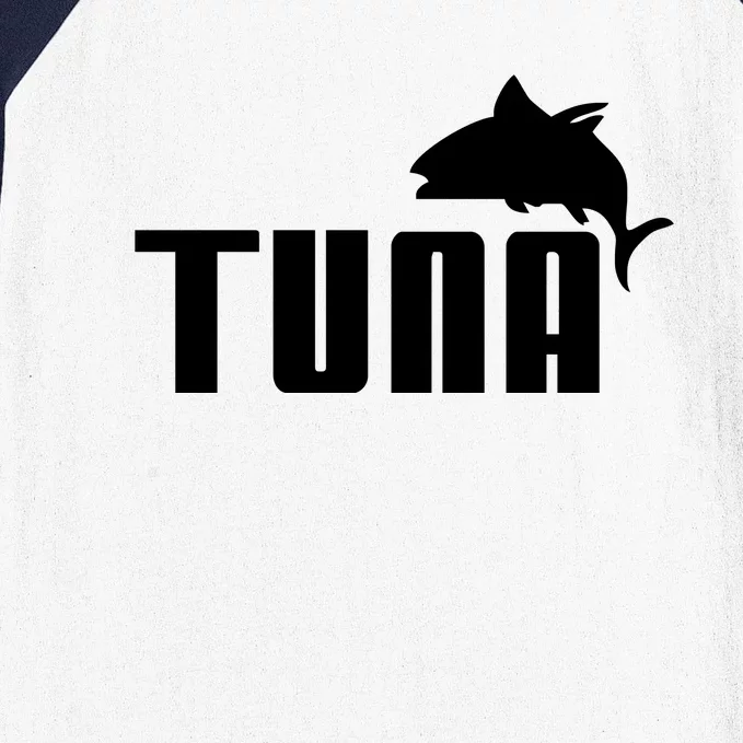 Tuna Mens Funny Baseball Sleeve Shirt