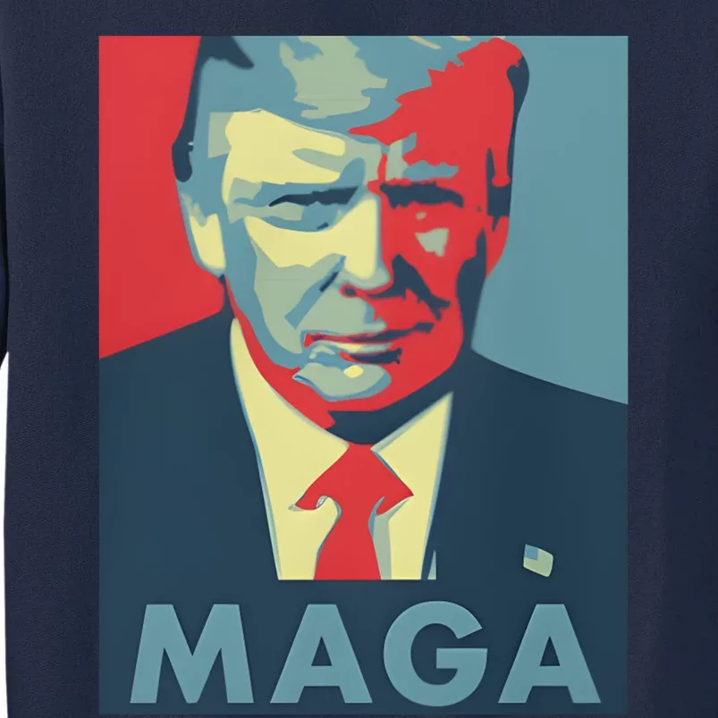 Trump Maga Funny Trump 2024 Tall Sweatshirt