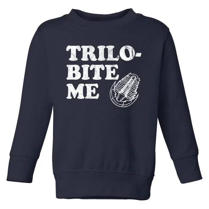 Trilobite Me Funny Paleontologist Toddler Sweatshirt