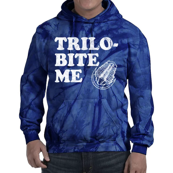 Trilobite Me Funny Paleontologist Tie Dye Hoodie