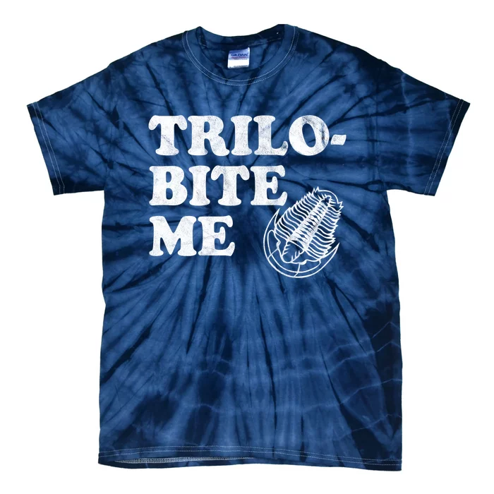 Trilobite Me Funny Paleontologist Tie-Dye T-Shirt