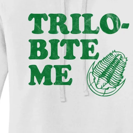 Trilobite Me Funny Paleontologist Women's Pullover Hoodie