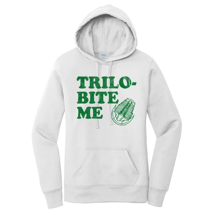 Trilobite Me Funny Paleontologist Women's Pullover Hoodie