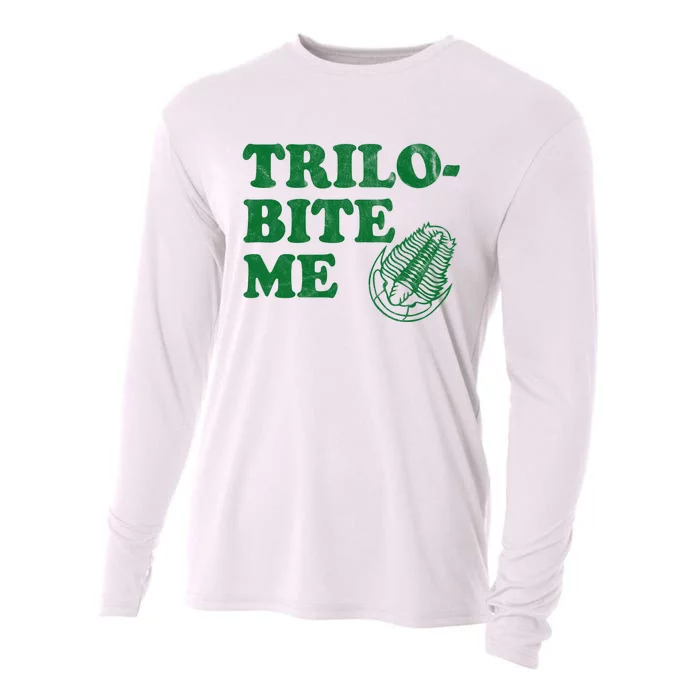 Trilobite Me Funny Paleontologist Cooling Performance Long Sleeve Crew