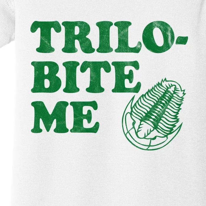 Trilobite Me Funny Paleontologist Baby Bodysuit