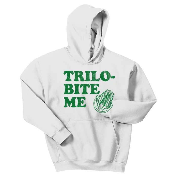 Trilobite Me Funny Paleontologist Kids Hoodie