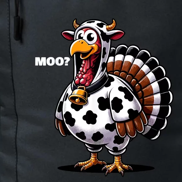 Turkey Moo Funny Thanksgiving Daily Commute Backpack