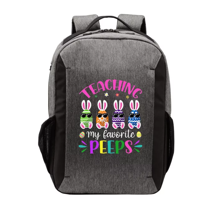 Teaching My Favorite Peeps Easter Day Funny Teacher Presents Vector Backpack