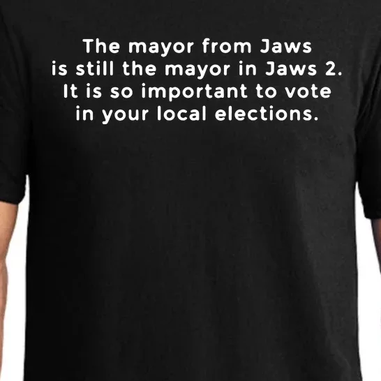 The Mayor From Jaws Is Still The Mayor In Jaws 2 Pajama Set