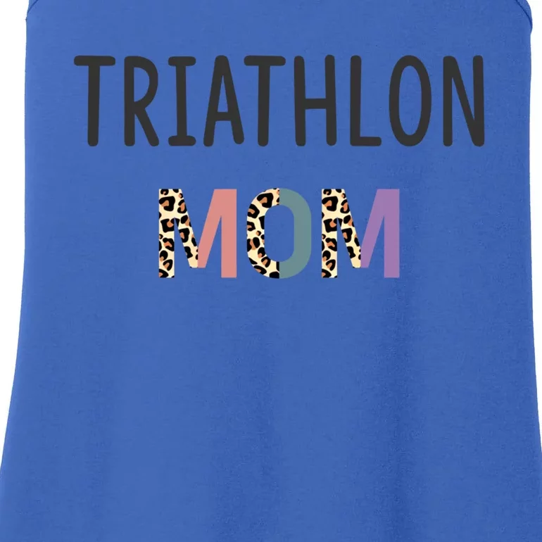 Triathlon Mom Gift Triathlete Gift Funny Triathlon Gift Ladies Essential Tank