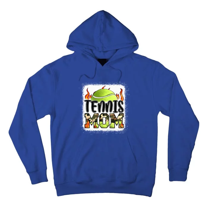 Tennis Mom Gift Camouflage Tennis Mom Gift Tall Hoodie