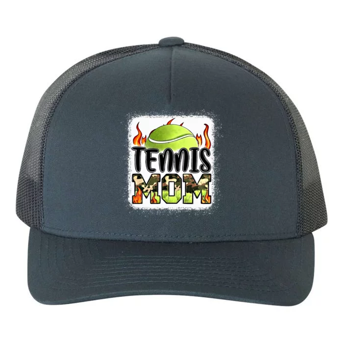 Tennis Mom Gift Camouflage Tennis Mom Gift Yupoong Adult 5-Panel Trucker Hat