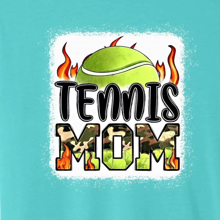 Tennis Mom Gift Camouflage Tennis Mom Gift ChromaSoft Performance T-Shirt