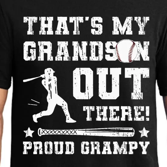 Thats My Grandson Baseball Grampy Pajama Set