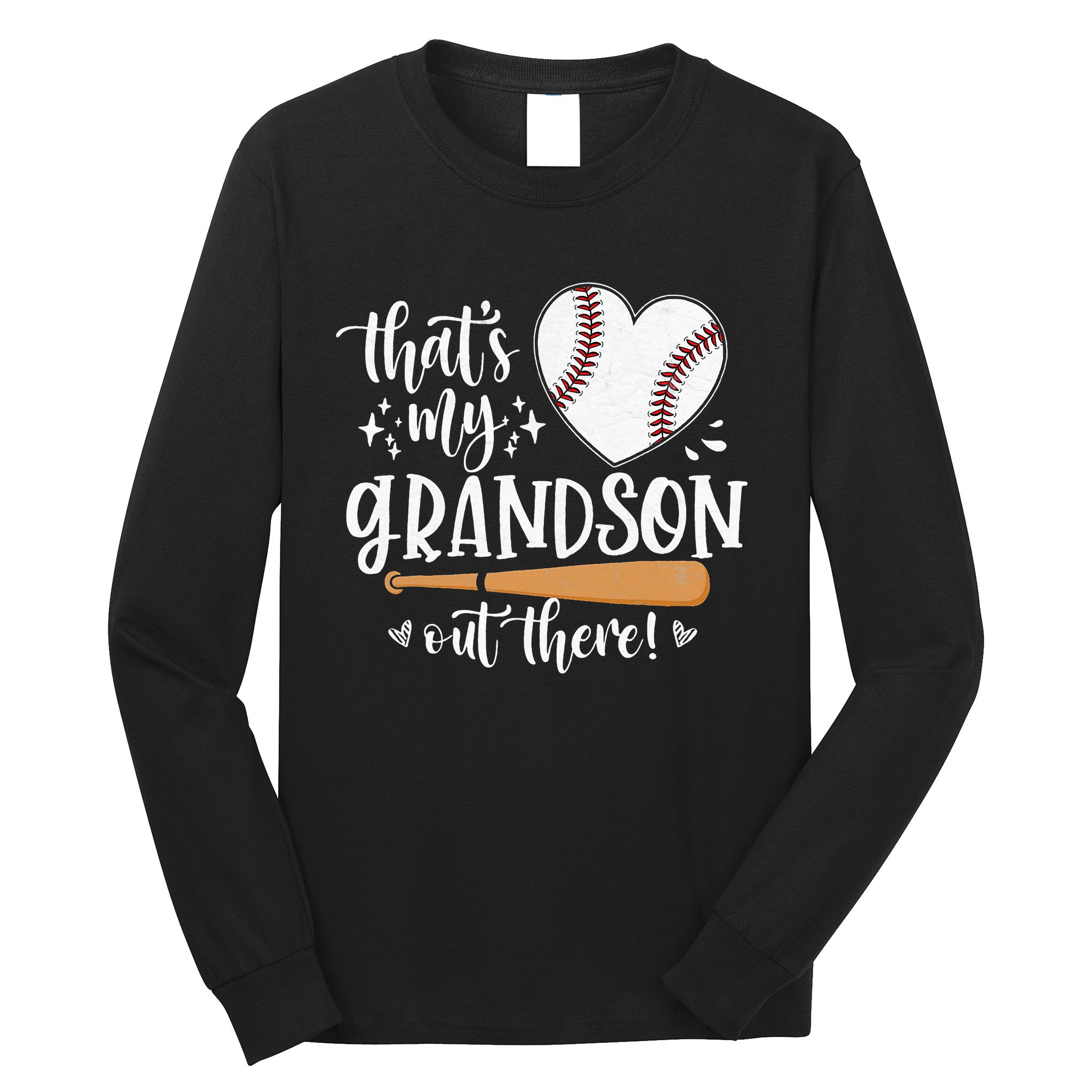 That's My Grandson Out There Baseball Grandma Mother's Day T-Shirt