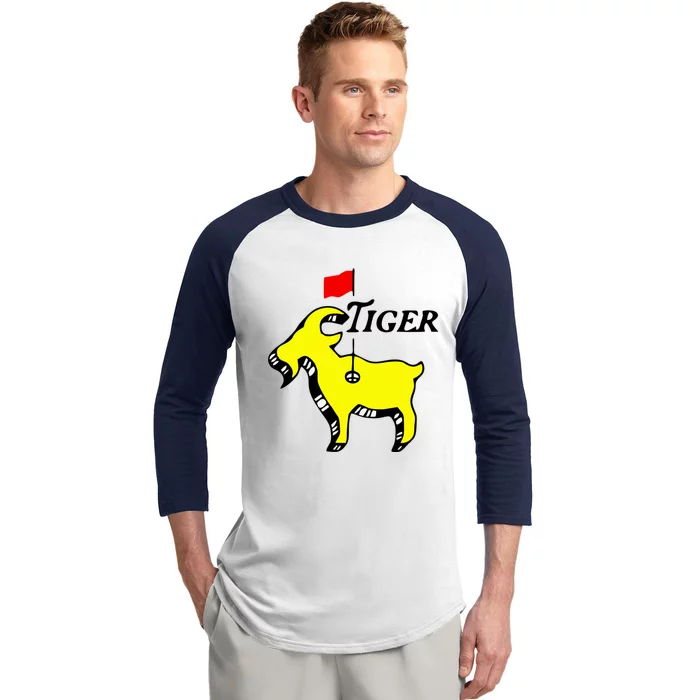 Tiger Masters Goat Baseball Sleeve Shirt