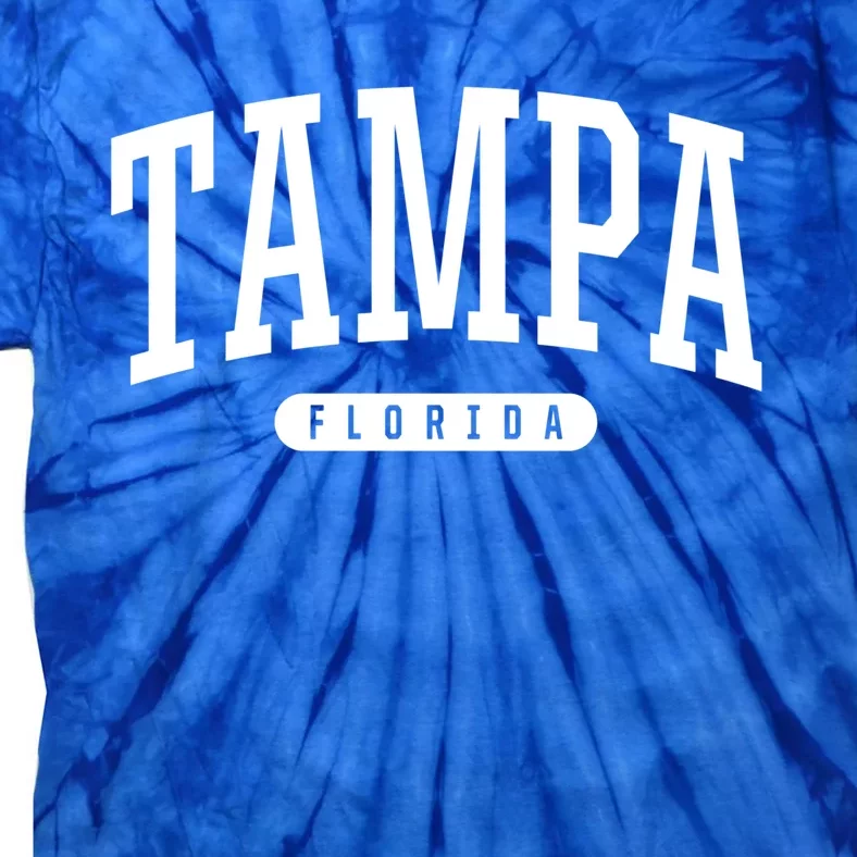 Tampa Meaningful Gift College University Style Fl Usa Tie-Dye T-Shirt