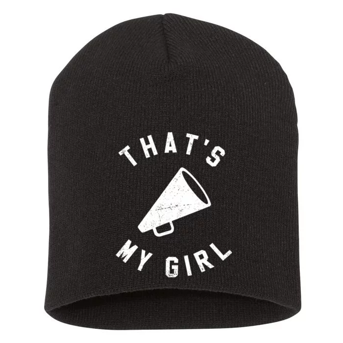 ThatS My Girl Cheerleading Short Acrylic Beanie