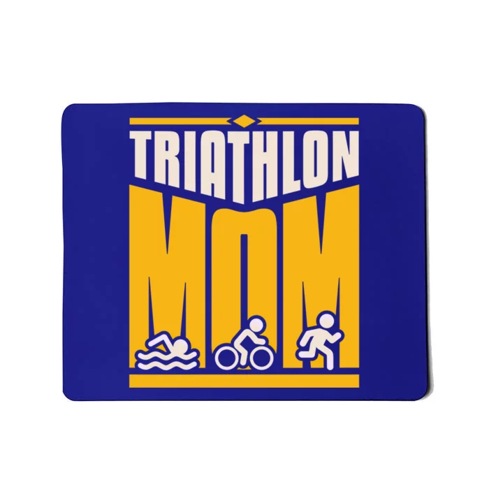 Triathlon Mom Gift Mousepad