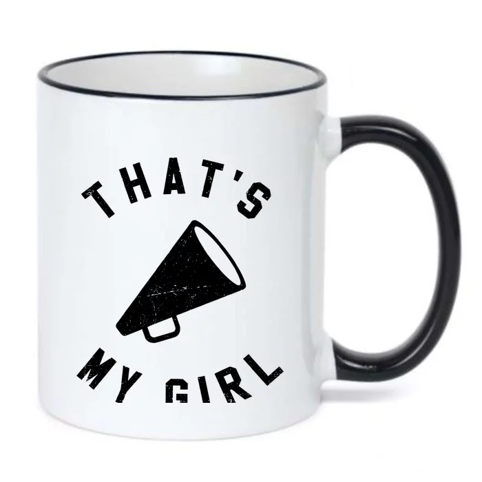 ThatS My Girl Cheerleading Black Color Changing Mug