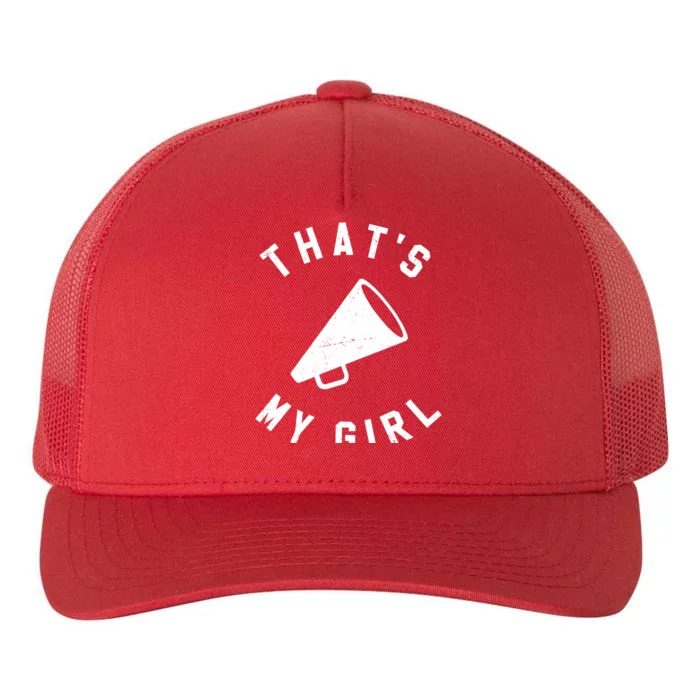 ThatS My Girl Cheerleading Yupoong Adult 5-Panel Trucker Hat