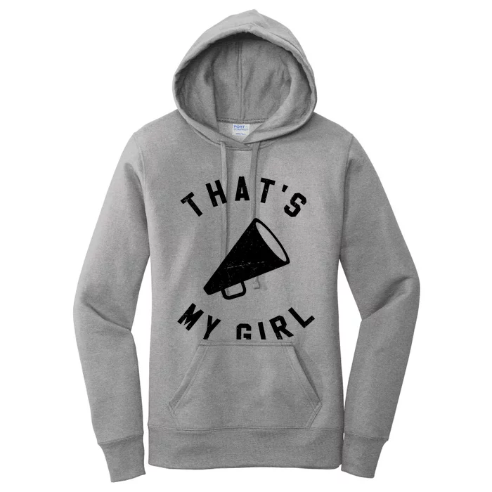 ThatS My Girl Cheerleading Women's Pullover Hoodie