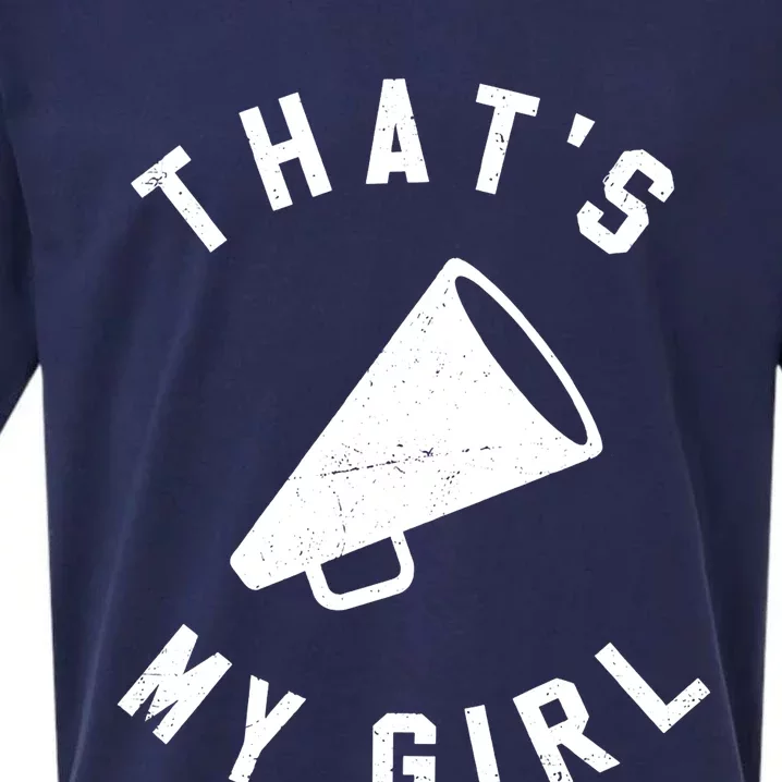 ThatS My Girl Cheerleading Sueded Cloud Jersey T-Shirt