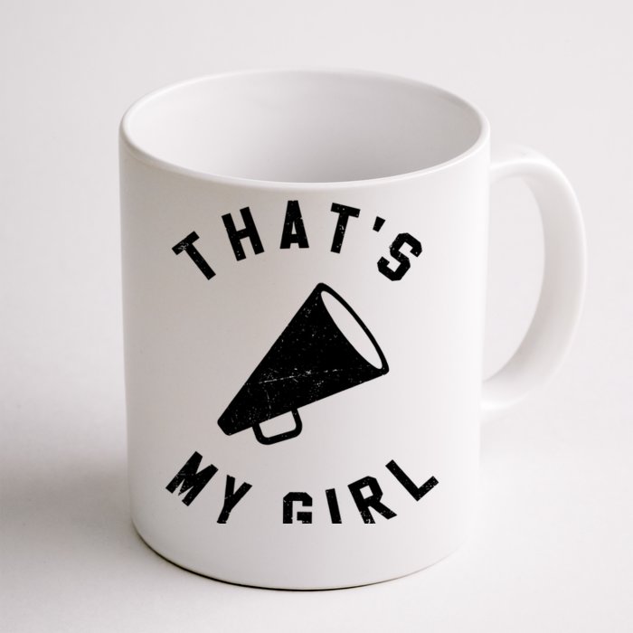 ThatS My Girl Cheerleading Front & Back Coffee Mug