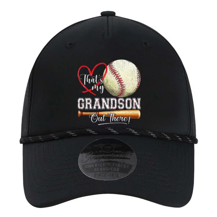 ThatS My Grandson Out There Baseball Grandma MotherS Day Gift Performance The Dyno Cap