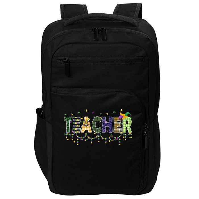 Teacher Mardi Gras Celebration Impact Tech Backpack