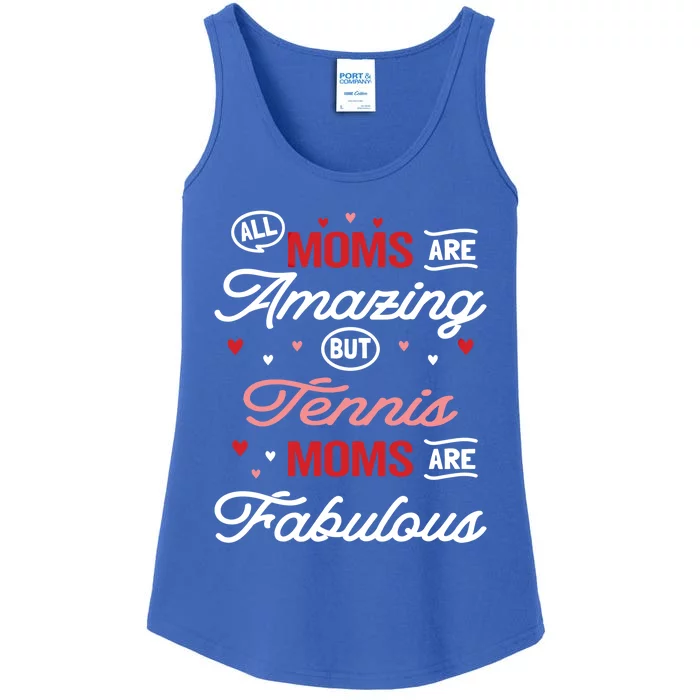 Tennis Mom Gift Ladies Essential Tank