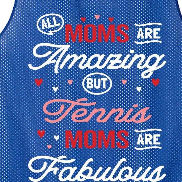 Tennis Mom Gift Mesh Reversible Basketball Jersey Tank