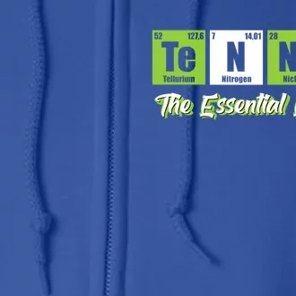 Tennis Meaningful Gift The Essential Elet Funny Love Tennis Cool Gift Full Zip Hoodie