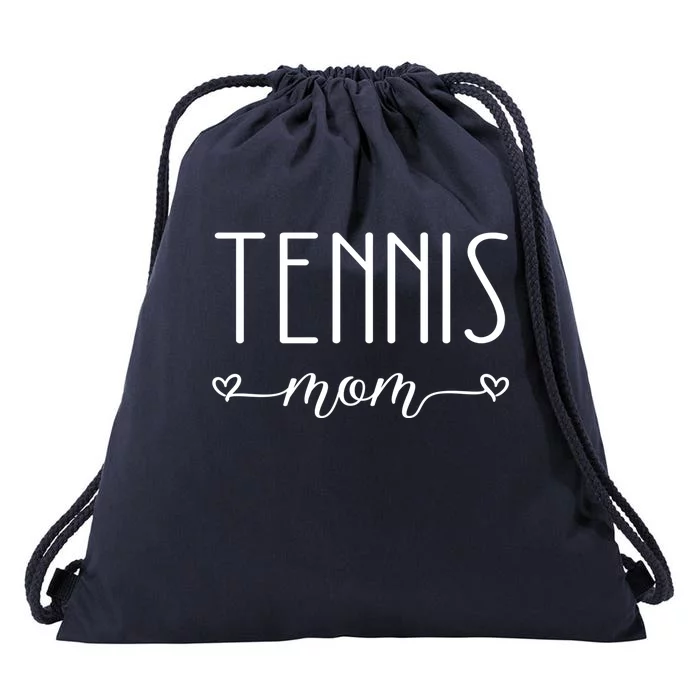 Tennis Mom Great Gift Drawstring Bag