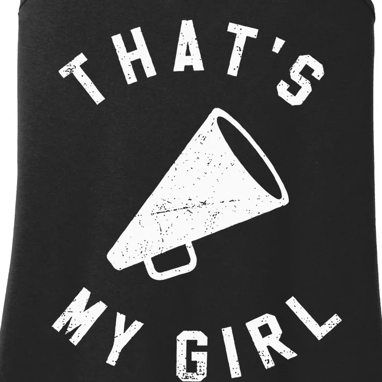 ThatS My Girl Cheerleading Ladies Essential Tank