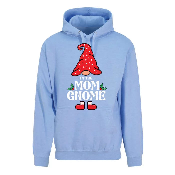 The Mom Gnome Funny Family Matching Group Christmas Unisex Surf Hoodie