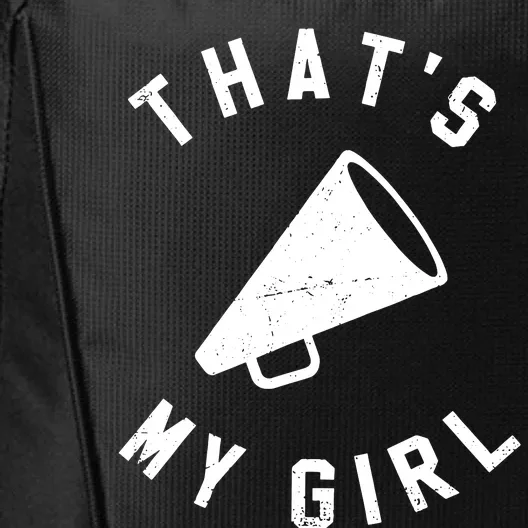 Thats My Girl Cheerleading City Backpack