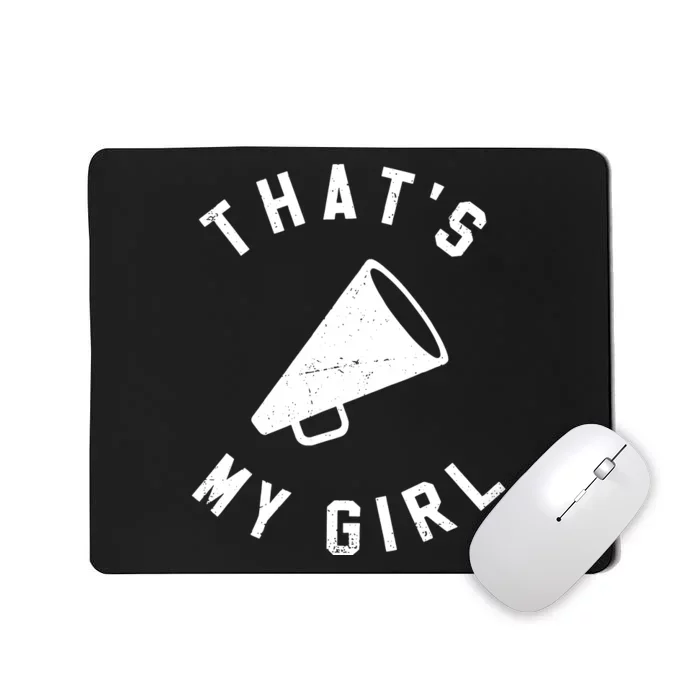 Thats My Girl Cheerleading Mousepad