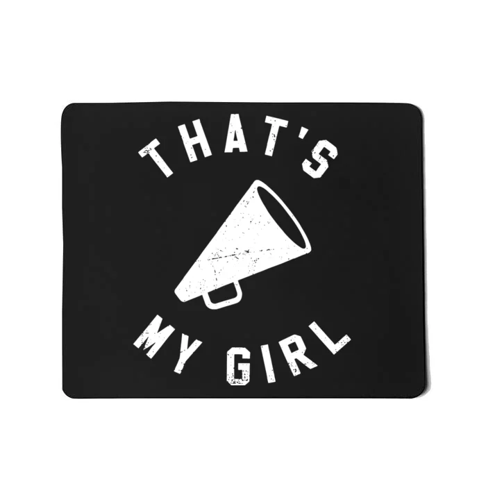 Thats My Girl Cheerleading Mousepad