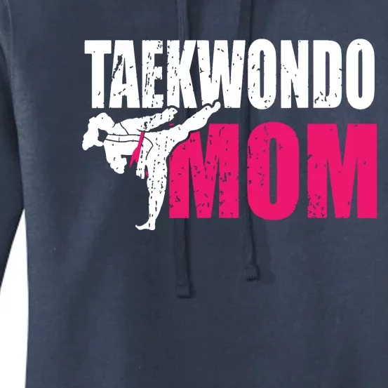 Taekwondo Mom Gift Idea Women Tae Cool Taekwondo Uniform Women's Pullover Hoodie