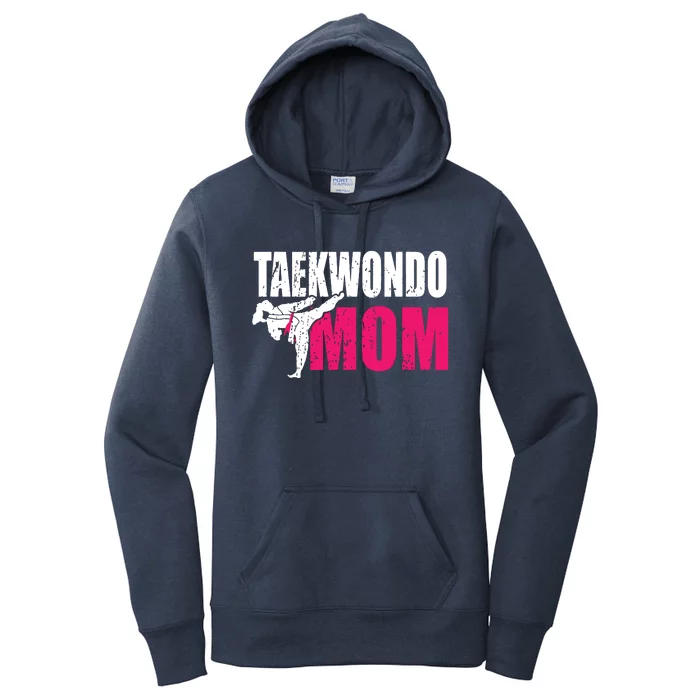 Taekwondo Mom Gift Idea Women Tae Cool Taekwondo Uniform Women's Pullover Hoodie