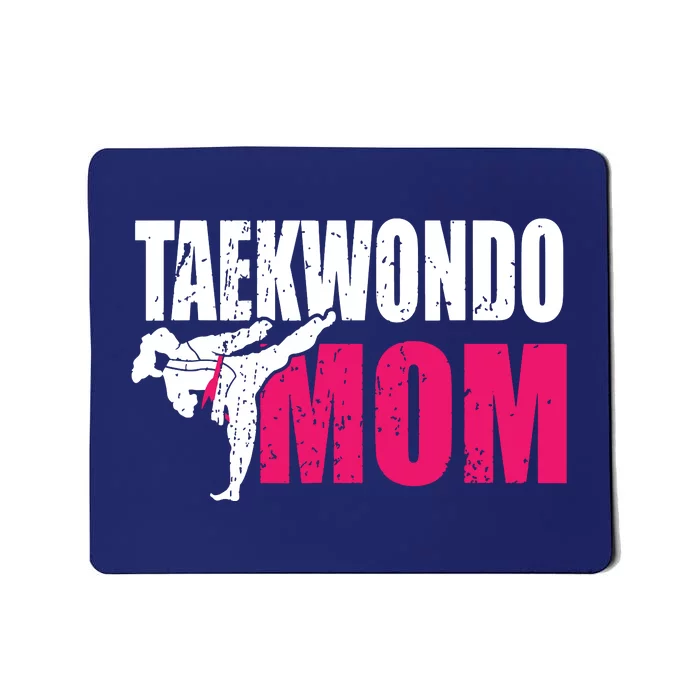 Taekwondo Mom Gift Idea Women Tae Cool Taekwondo Uniform Mousepad