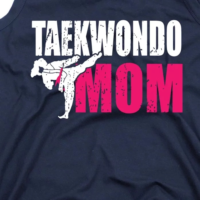 Taekwondo Mom Gift Idea Women Tae Cool Taekwondo Uniform Tank Top