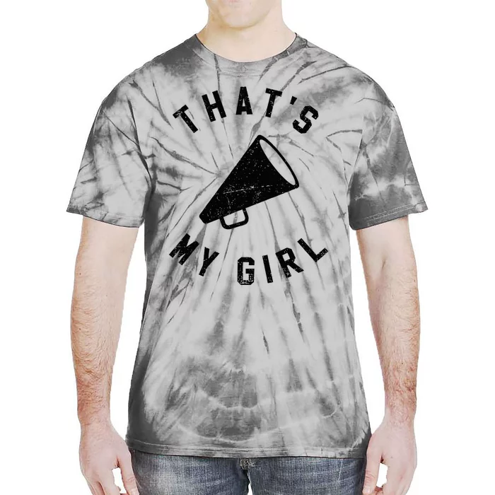 ThatS My Girl Cheerleading Tie-Dye T-Shirt