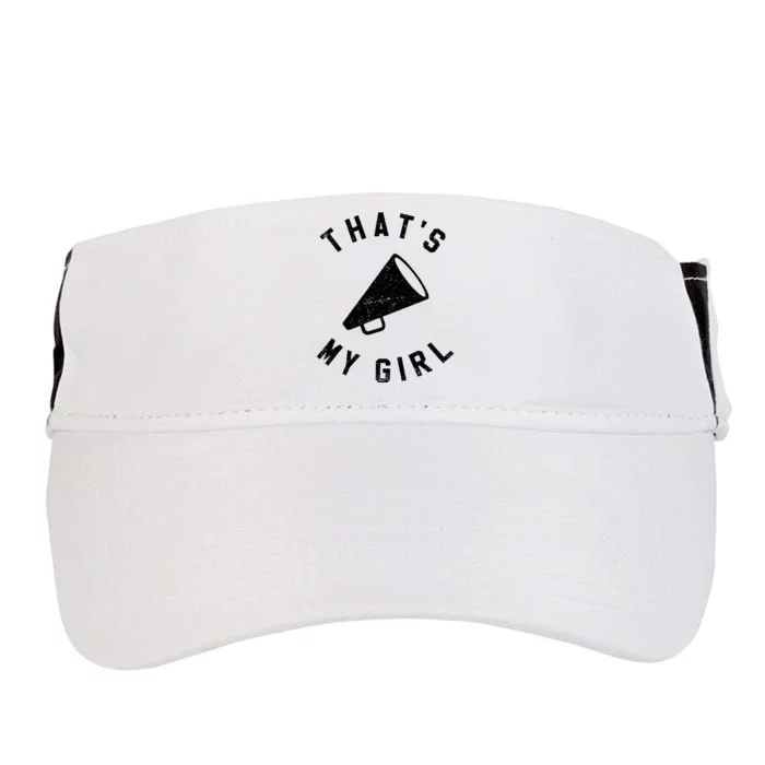 ThatS My Girl Cheerleading Adult Drive Performance Visor