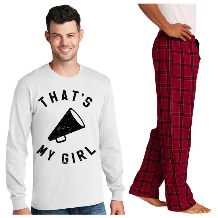 ThatS My Girl Cheerleading Long Sleeve Pajama Set