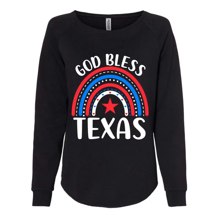 Texas Meaningful Gift I Love Texas Usa Cool Gift Womens California Wash Sweatshirt